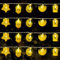 LWMTT Ramadan Lichterkette 300CM mit 20 Warmweißen LEDs,und 2 Lichtmodi,Eid Mubarak Dekoration Lichtervorhang -Ramadan Deko Ideal für Innen- und Außenbereiche, Dekoration für Ramadan