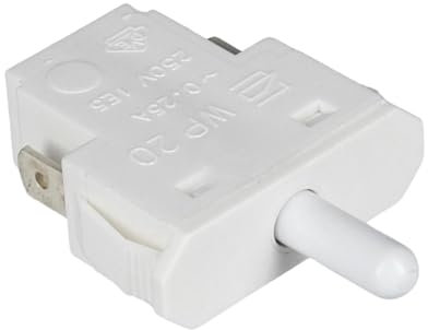 Genuine Fridge & Freezer Lamp Bulb Push Switch Compatible with Hotpoint C00269274