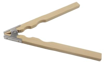 Ludom Ring Inner Polishing and Grinding Fixture,Wood Ring Holder Hand Clamp for Jewellery Making, Polishing, and Grinding Rings
