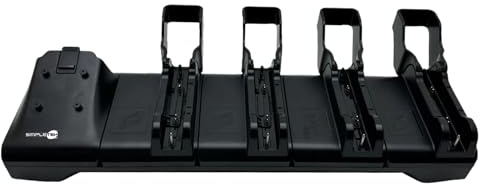 SIMPLETEK - 4-Slot Ladestation für Tablet ET51 ET56 ET50 ET55 | Unterstützt Modelle 8 und 10 | Komplettes 98W Netzteil (überholt)