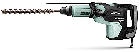 HIKOKI DH52MEWSZ - Martillo combinado SDS-Max sin escobillas 1500W 1000-2400 imp empuñadura antivibracion con maletin DH52ME