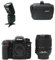 KamKorda Camera Bag + Flash + D7500 DSLR Camera + AF-S 18-105mm VR + 2 Year Warranty