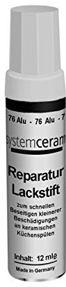 SYSTEMCERAM Reparatur Lackstift ALU für KeraDomo Spülen / Ausbesserungsstift