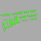 Dude I Almost HAD You Paul Walker XL 0048 (neon grün) // Sticker OEM JDM Style Aufkleber