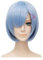 REM Cosplay Perücke oder RAM Cosplay Perücken Re: Zero Startleben in einer anderen Welt Kostüm spielen Halloween Kostüme CHINA REM