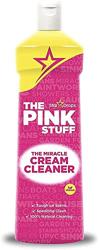 The Pink Stuff Stardrops Miracle Limpiador de crema, 17.6 onzas líquidas (1 paquete)
