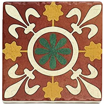 Set de 2 sous-verres Carreaux de ciment