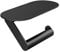 hansgrohe WallStoris - Toilettenpapierhalter, Klopapierhalter mit Ablage, 23cm, Badezimmer Zubehör ohne bohren, Bad Accessoires, Mattschwarz, 27928670