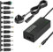 12V 5A Power Supply Adapter, 110-240V AC to DC IN 12Vdc 5A 4.17A 4A 3.5A 3A PSU, for DC12V LCD Monitor, Peloton Bike, LED Strip Light, Camera Security System, with DC Plug Tips.