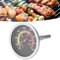 Thermomètre pour Barbecue en Acier Inoxydable, Plage de Température de 50 °F à 800 °F Fahrenheit, pour Tout Gril, Barbecue ou Four.
