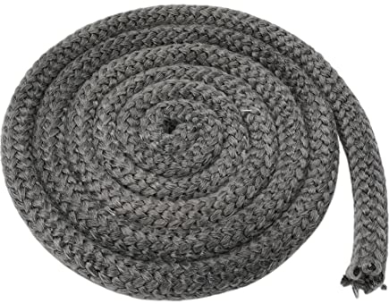Joint de porte de poêle à bois en fibre de verre de 2 m pour poêle à bois 18/20 mm