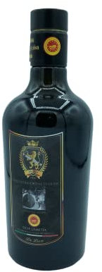 Olio Extravergine Di Oliva De Luca DOP LAMETIA 100% Italiano Monocoltura Carolea Estratto a Freddo Made In Italia De Luca L'eccellenza Italiana Che Fa Sognare Il Mondo (500ml)