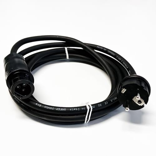 Handelskönig Anschlusskabel Balkonkraftwerk Betteri BC01 Buchse auf Schuko Stecker (IP44) 3 m Kabel AC geeignet für bestimmte Mikrowechselrichter (ältere Version von Deye, Hoymiles, Envertech uvm.)