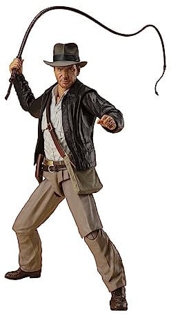 TAMASHII NATIONS BANDAI SPIRITS S.H. Figuarts Indiana Jones (Raders/Lost Arc Holy Ark), ca. 150 mm, ABS & PVC, bemalte Actionfigur