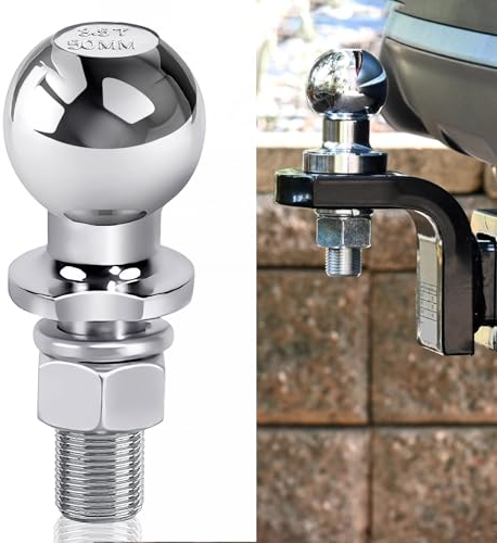 Vegena Gancio Traino a Sfera per Trattore, 50 mm 3,5 T Sfera Per Gancio Traino Rimorchio, Sfera per Gancio di Traino, Sfera Frizione, Gancio di Traino per Rimorchio a Sfera per Trattor
