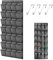 NATUCE 28 Organizador de Zapatos para Colgar,Bolsillos Zapatero suspendido,Zapatero Montado en la Pared,Zapatero de Pared Multifuncional,Zapatero de Tela para Puertas armarios,para Dormitorio