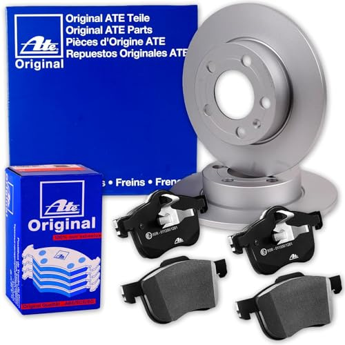 ATE Bremsscheiben + Beläge hinten | 24.0110-0414.1 + 13.0460-5509.2 Kompatibel mit Ceed (cd),ceed Sportswagon (cd),proceed (cd),xceed (cd)