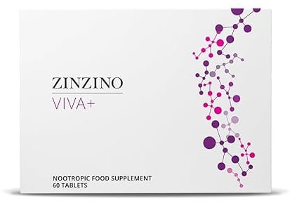 ZinZino Viva+ Nahrungsergänzung mit Safranextrakt, vegan, 60 Tabletten