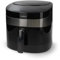 Nedis SmartLife Heißluftfritteuse - Wi-Fi - 7,2 l - Timer: 240 min - Anzahl voreingestellter Programme: 8 - Digital - Android/IOS - Schwarz