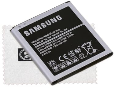 SHLOK Batteria per Samsung Original EB-BG530 Li-ION per Samsung Galaxy J3 2016 (J320F), Galaxy Grand Prime (G530F) con panno di pulizia dello schermo , EB-BG531BBE