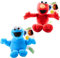 Hasbro Sesamstraße, 15 cm – 20 cm, superweiches Plüschtier in Geschenkqualität (Elmo und Keks)
