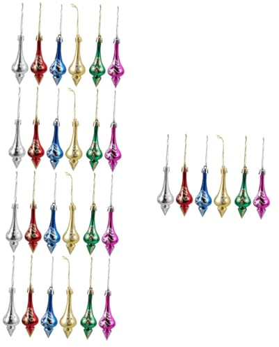 Cabilock 30 STK Christbaumschmuck Frohe Weihnachten-Zeichen Weihnachtsbaum-Anhänger Weihnachtsdekorationen Weihnachtsbaum anhänger Weihnachtsbaumschmuck zum Aufhängen Baumschmuck Anhänger
