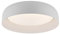 SellTec LED Deckenlampe rund dimmbar per Fernbedienung, Lichtfarbe warmweiß – kaltweiß, Memory-Funktion (weiss, 40cm)