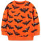 MUJOQE Kinder Halloween Pullover Jungen Fledermaus Sweatshirt Baumwolle Langarm Shirts Oberteile 4 Jahre