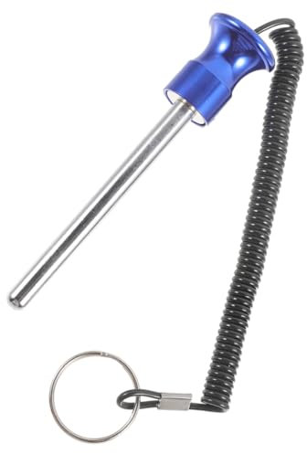 PAMINGONO Weight Plate Latch Weight Stack Supplies Magnetic Weight Pin Fitness Tool Cable Pulley System Loading Pin Pulley Cable Machine Pin Weight Stack Selector Pin Gym Pin Aluminum Blue