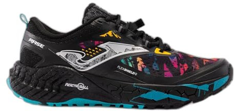 Joma Zapatillas de Correr para Hombre, Negro, 42 EU