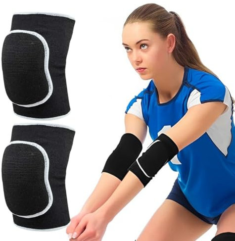 1 Paire de Coudières avec Rembourrage en Éponge Épaissir, Coudière Tendinite, Manchon de Compression Bras et Coude pour Coudière Musculation et Épicondylite