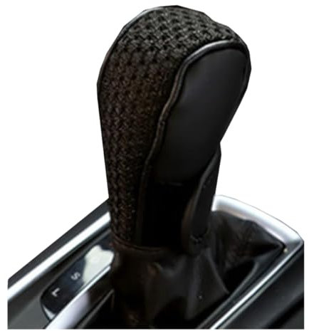 GTFRFD Auto Schaltknauf Abdeckung, für Kia Ford Kuga 2012-2019 Schaltknauf Überzug Interieur Dekoratives Anti Rutsch Schutzhülle Zubehör,A