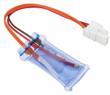 Briny River 1 pieza de repuesto para sensor de descongelación de termistor 6615JB2005A 6615JB2005C 1268258 AH3529338 compatible con LG compatible con refrigeradores Kenmore