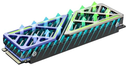 Disipador de calor de la unidad de computadora | Radiador de laptop Drive, disipador térmico portátil para profesionales creadores de entretenimiento empresarial amantes de los juegos