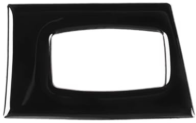 Zubehör Interieur Kompatibel Mit Für E90 2005 2006 2007 2008 2009 2010 2011 2012 Auto-Piano-Schwarz Zündschlüssellochplatte Verkleidung