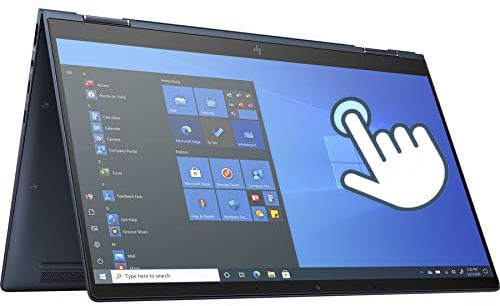 HP Elite Dragonfly 2-in-1 G2 Touchscreen Laptop, 13.3 Zoll FHD (1920x1080), Intel Core i7-1185G7, 16GB RAM, 512GB SSD, US QWERTY Tastatur, Windows 11 Pro (Generalüberholt)