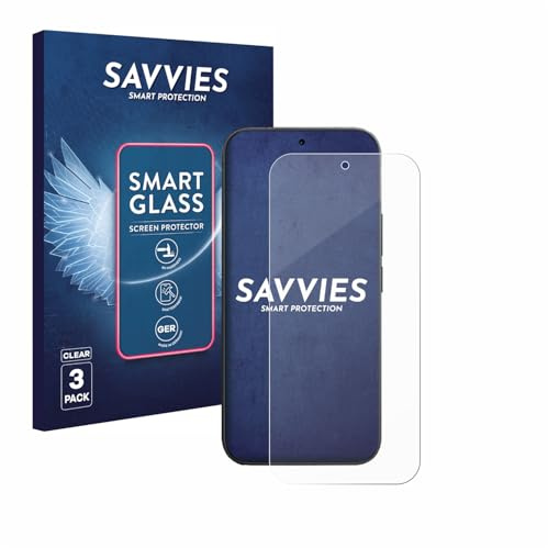 Savvies Schutzglas für Vivo V70 | 3 Stück Transparenter Displayschutz Made in Germany Panzer Schutz Glas 9H Schutzfolie HD Klar Blasenfrei Einfache Montage