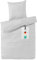 Carpe Sonno Damast Bettwäsche 135x200 Baumwolle | Bettwäsche Baumwolle 135x200 | Bettwaren & Bettwäsche-Sets | Bettbezug 135 x 200 Baumwoll Bettwäsche 135x200-cm | Hotel Bettwäsche grau Silber