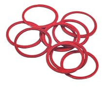 Joint fibre extérieur pour tête de robinet 21x150 / 15x21 (1/2) (lot de 10) NOYON & THIEBAULT