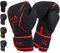 AQF Boxhandschuhe, Boxsack Leder Handschuhe Herren Frauen, MMA Handschuhe Sandsäcke, Boxhandschuhe Kinder Für Kickboxen, Muay Thai, Kampfsport Boxing Gloves 4 6 8 10 12 14 16 Oz (8 oz, Rot)