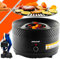 Bonplus BP | Griglia Portatile | Barbecue Senza Fumo | Griglia da Tavolo | Ventola Batteria | Facile da Pulire | Cottura Uniforme | Anti-aderente
