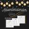 Sudoku Adventskalender für Erwachsene: Weihnachtlicher Adventskalender mit Rätsel leicht bis schwer in großer Schrift, inkl. Lösungen