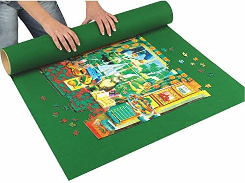 Grafix Jigsaw Puzzle Roll Up Mat with Straps Foldable Storage For Puzzles Up To 1500 Pieces