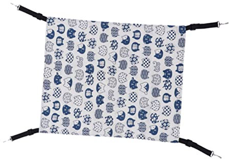 POPETPOP Hamaca para Gatos De Hecha De Material De Lino Cama Colgante para Dormir Adapta Sala De Estar