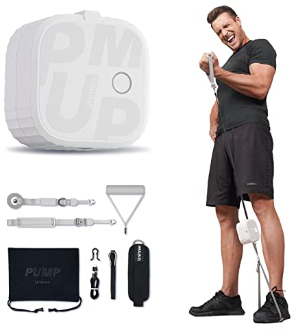 Unitree PUMP Pro Trainingsausrüstung Kabelmaschine Heim-Fitnessstudio Heimtrainingseinrichtung (Dynamic White)