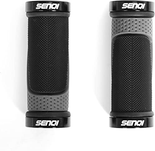 SENI Bike Grips Lightweight 130mm & 90mm Anti-Slip Grips for Multi-Speed Mountain BMX Bikes