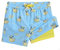 MaaMgic Badehose Jungen Badeshorts Kinder | Schnelltrocknend Schwimmhose Kurz Swim Shorts für Kleine | 2 in 1 Boardshorts mit Kompression Tasche Verstellbare Tunnelzug MEHRWEG,Ente,5-6 Jahre
