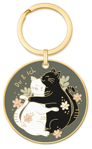 Grafik Werkstatt Schlüsselanhänger | Du & Ich