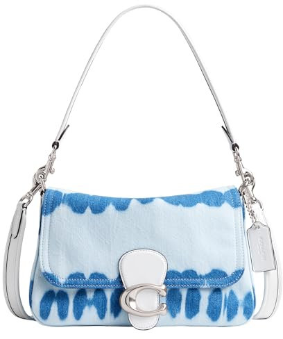 COACH Soft Tabby, Denim Multi, Denim Multi