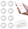 CHRI NFC Tag Sticker 50 STK, Nfc Tags Ntag215 Homekit Rfid Chip für Alle NFC-fähigen Handys und Geräte